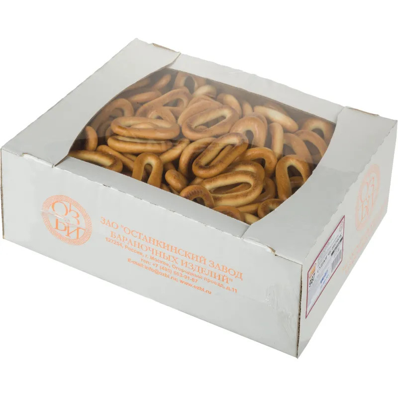 Сушки Семейка ОЗБИ Челночок, 3 кг/уп