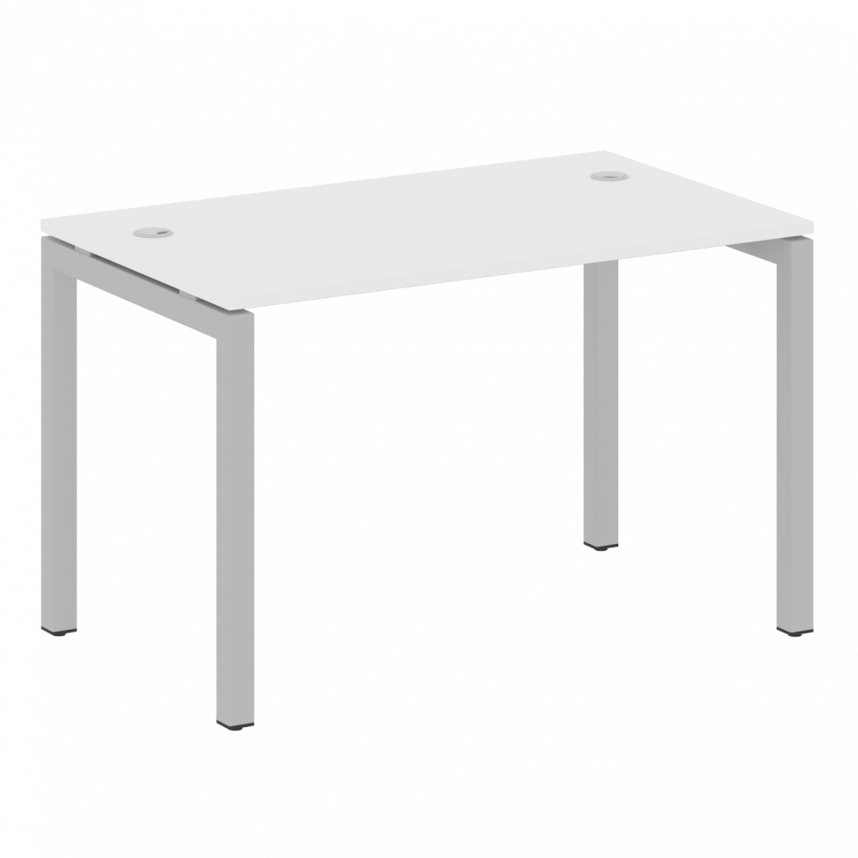 Metal System Quattro Стол письменный на П-образном м/к 50БП.СП-2 Белый/Металл Серый 1200*720*750 Metal System Quattro Стол письменный на П-образном м/к 50БП.СП-2 Белый/Металл Серый 1200*720*750