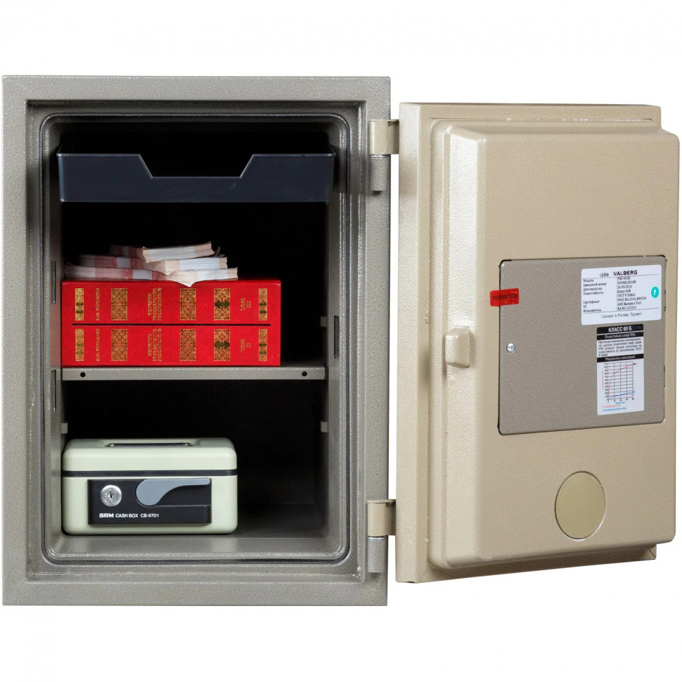 Сейф VALBERG FRS-49 KL огнестойкий, ключ.замок