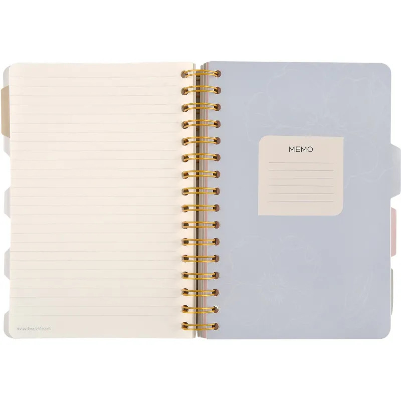 Блокнот А5,120Л, ART JOURNALС РАЗДЕЛИТЕЛЯМИ Гранат,3-567/16