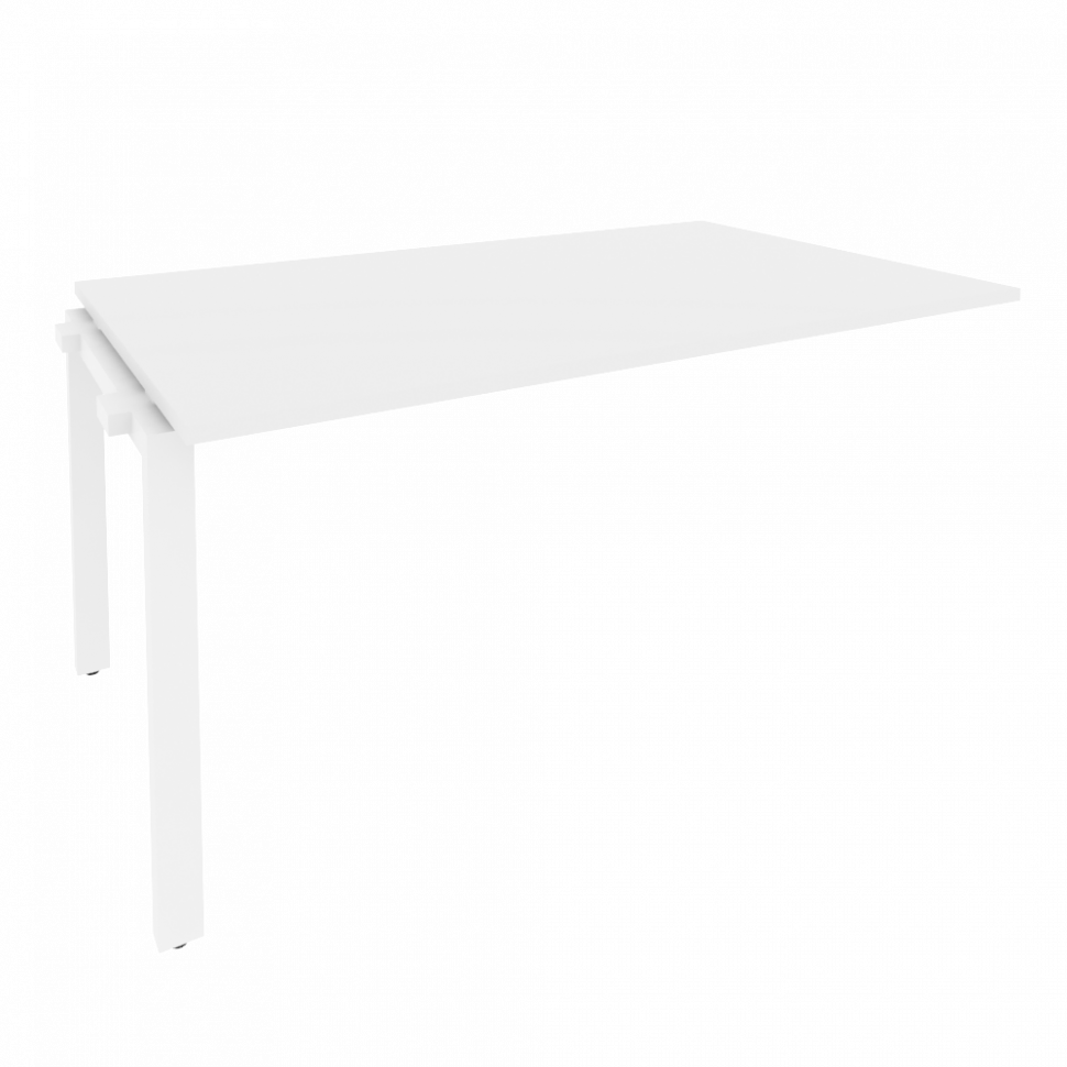 Onix Проходной наборный элемент переговорного стола O.MP-NPRG-4 Белый Бриллиант/Металл Белый 1580*98