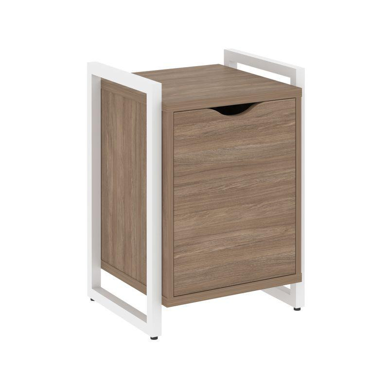 Loft Тумба на регулируемых опорах+фасад VR.L-T2.O Дуб Аризона/Металл Белый 500*460*719 Loft Тумба на регулируемых опорах+фасад VR.L-T2.O Дуб Аризона/Металл Белый 500*460*719