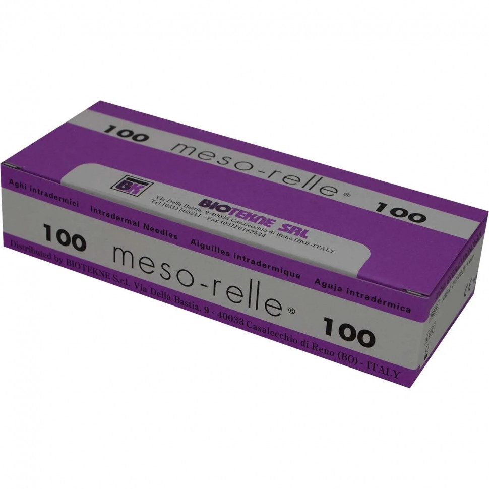 Игла для мезотерапии 30G (0,3x12мм) Meso-relle 100шт/уп