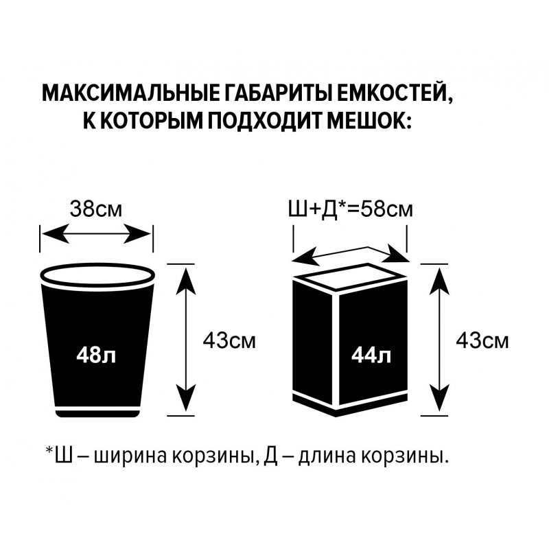 Урна для раздел сбор мусор Акцент4 черная 4-х секцион с наклейк объем4х48л
