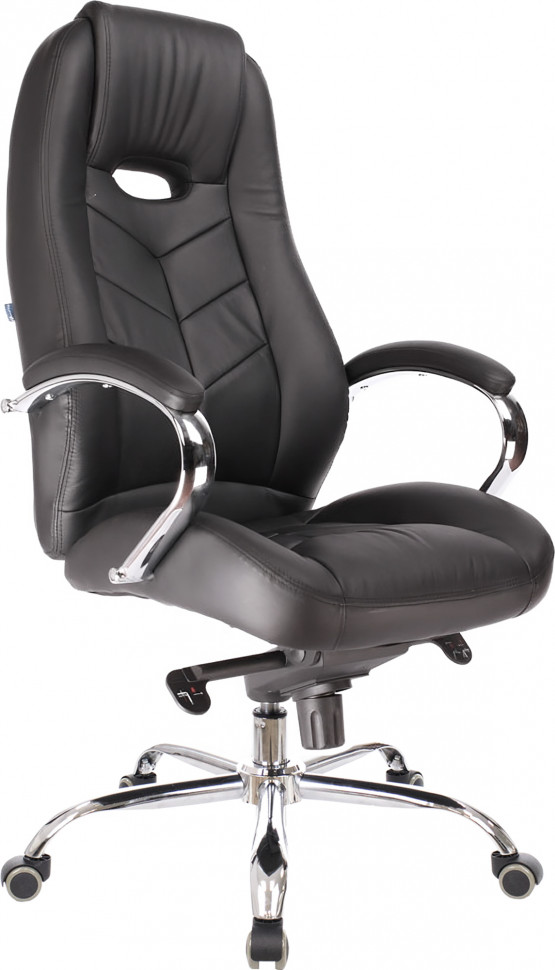 Кресло Everprof Drift (Дрифт) M Кожа Черный