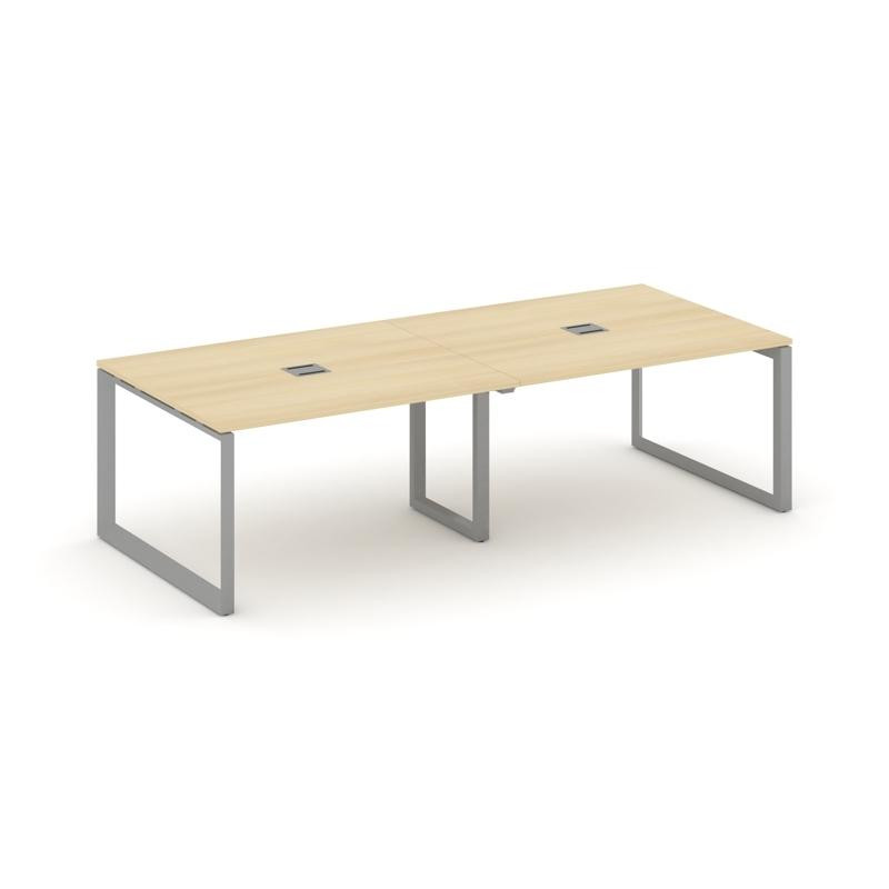 Style Project Стол переговорный SN-59O.SPRG-042 Акация Лорка/Металл Серый 2360*1180*750