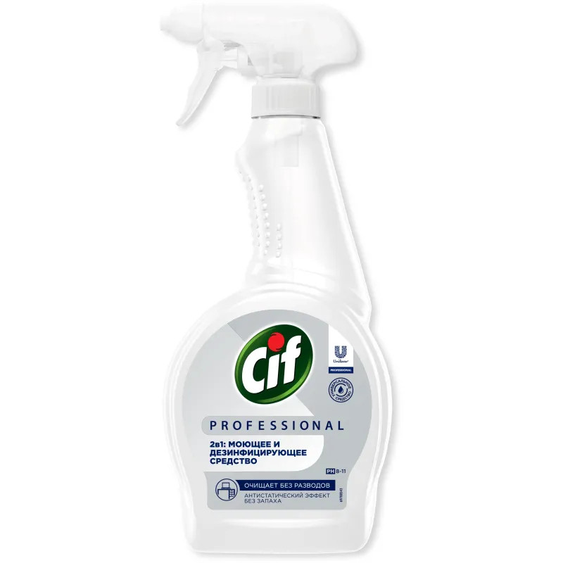 Универсальное чистящее средство СИФ профессиональное моющ, дез, 500л, т/р