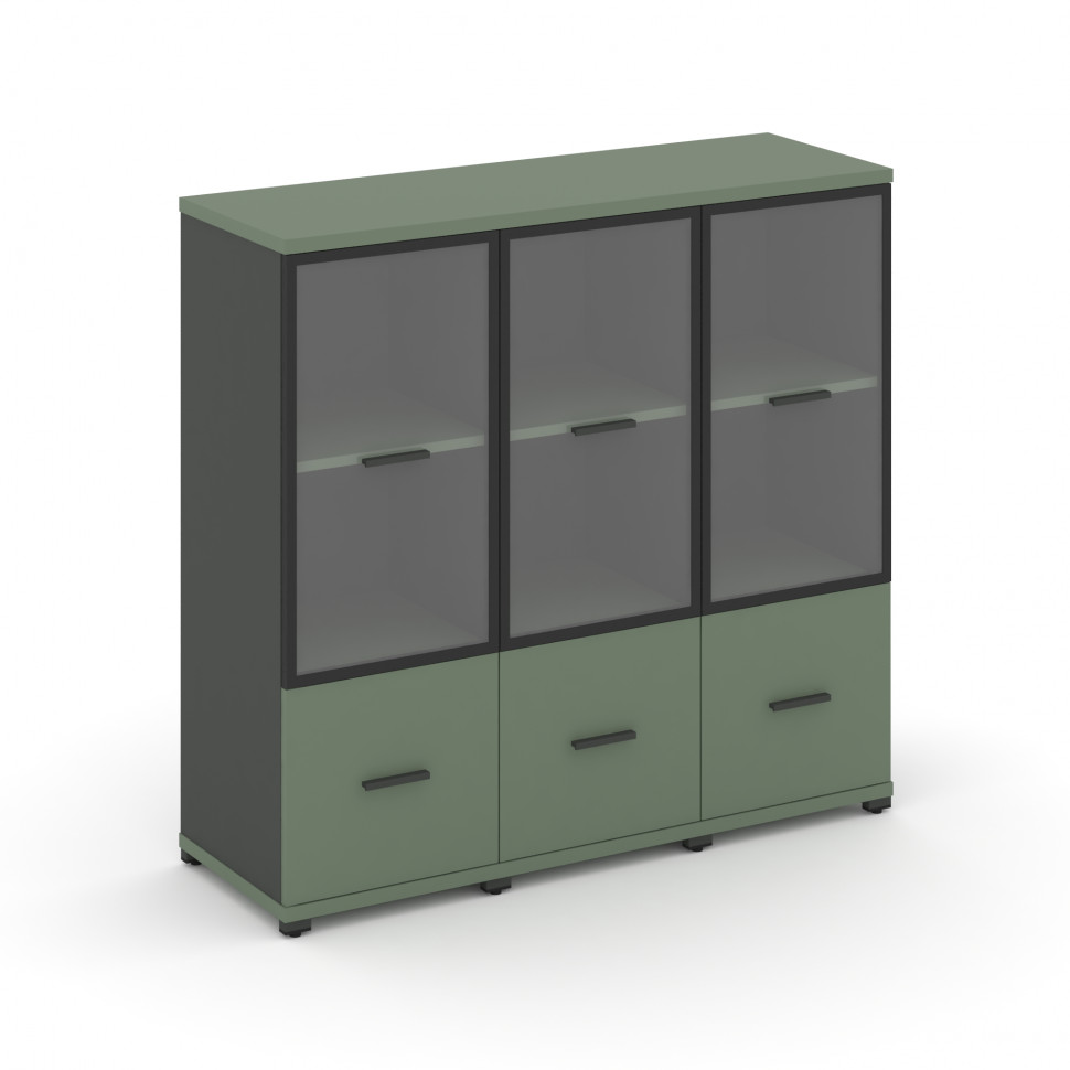 Concept Шкаф 3 узкие секции, 3 ниши CN.STU-332 RPB A Кобо/Антрацит/Металл Антрацит/Прозрачный 1252*4 Concept Шкаф 3 узкие секции, 3 ниши CN.STU-332 RPB A Кобо/Антрацит/Металл Антрацит/Прозрачный 1252*4