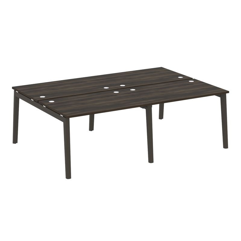 Onix Wood Рабочая станция OW.D.RS-4.2.8 Дуб Мали/Дуб Темный/Металл Антрацит 2360*1635*750