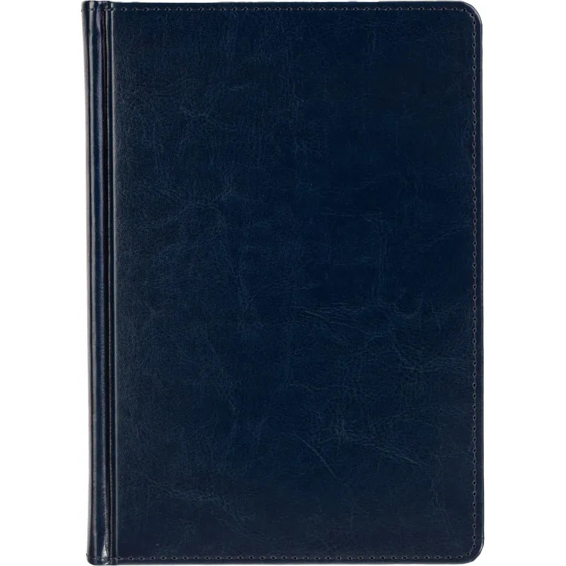 Ежедневник датированный 2026 А5+ SIDNEY NEBRASKA синий, зол обрез 3-125/04