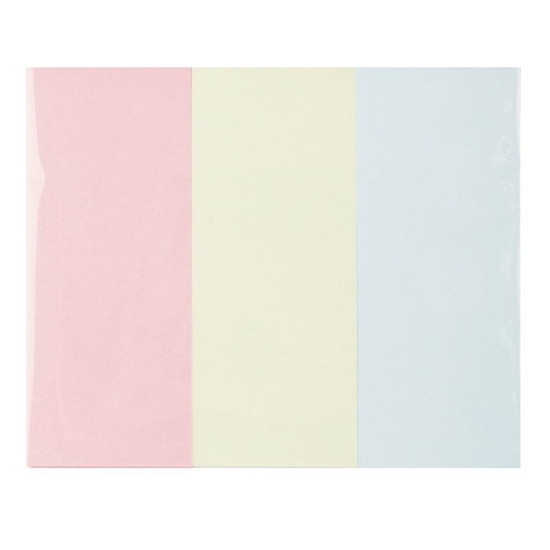 Клейкие закладки бумажные 3цв.по 100л. 25ммх76 Attache