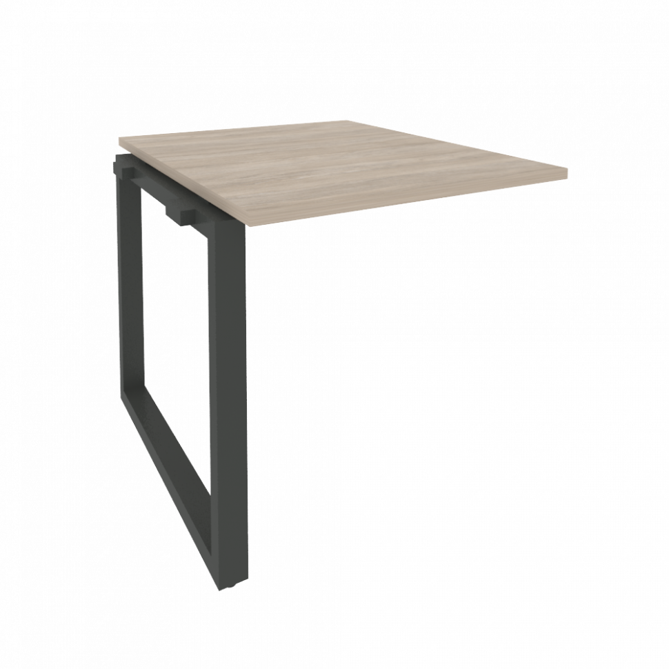 Onix Проходной наборный элемент переговорного стола O.MO-NPRG-0 Дуб Аттик/Металл Антрацит 780*980*75