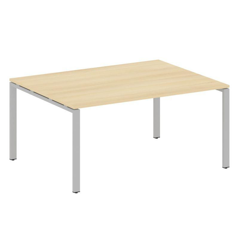 Metal System Переговорный стол (1 столешница) на П-образном м/к БП.ПРГ-1.4 Акация Лорка/Металл Серый Metal System Переговорный стол (1 столешница) на П-образном м/к БП.ПРГ-1.4 Акация Лорка/Металл Серый