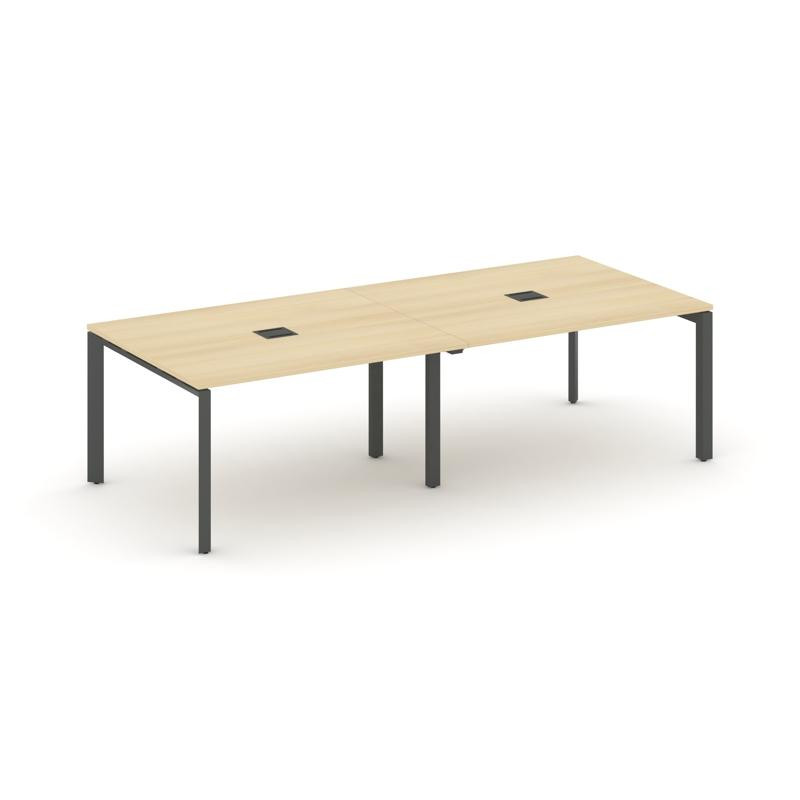 Style Project Стол переговорный SN-59P.SPRG-043 Акация Лорка/Металл Антрацит 2760*1180*750