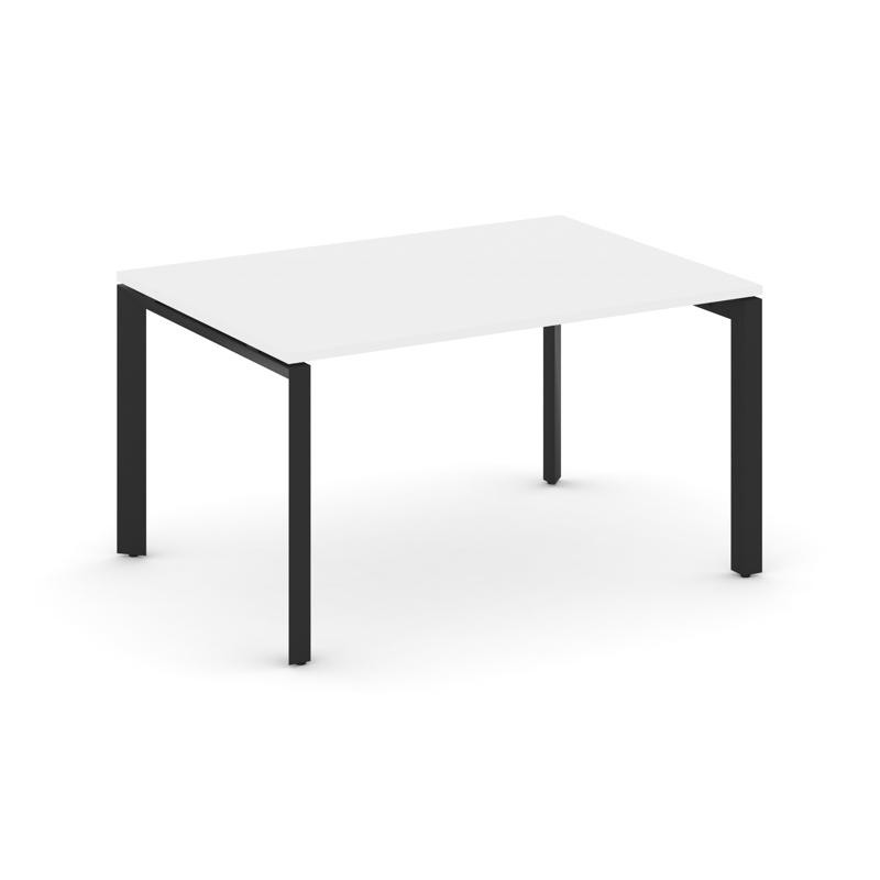 Style Project Стол переговорный SN-59P.SPRG-004.3 Белый/Металл Черный 1580*980*750