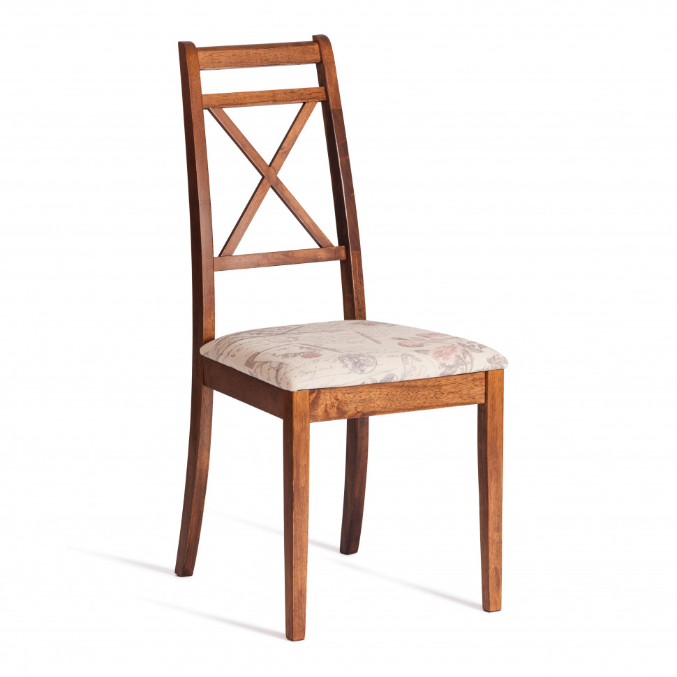 Стул Picasso ( PC-SC ) / 1 шт. в упаковке дерево гевея, 45х53х97см, MAF Brown, ткань Прованс №11