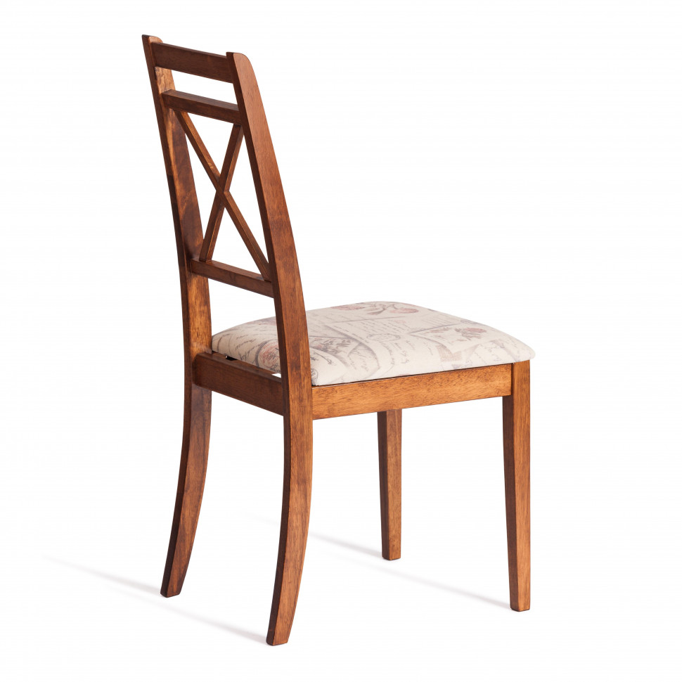 Стул Picasso ( PC-SC ) / 1 шт. в упаковке дерево гевея, 45х53х97см, MAF Brown, ткань Прованс №11