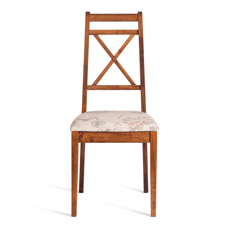 Стул Picasso ( PC-SC ) / 1 шт. в упаковке дерево гевея, 45х53х97см, MAF Brown, ткань Прованс №11