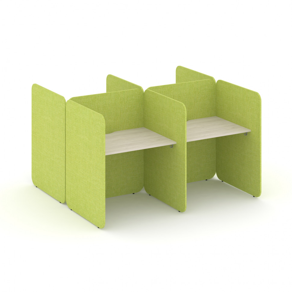 Call center Комплект №5 KC.K-005 Денвер Светлый/Romeo 07 1614*1800*1200