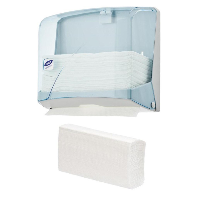 Полотенца бумажные листовые Z, 1 -сл, 200 листов 23х23 ПБ Z-1-200, 16шт/уп