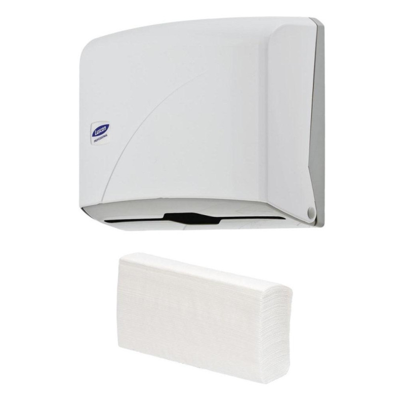 Полотенца бумажные листовые Z, 1 -сл, 200 листов 23х23 ПБ Z-1-200, 16шт/уп