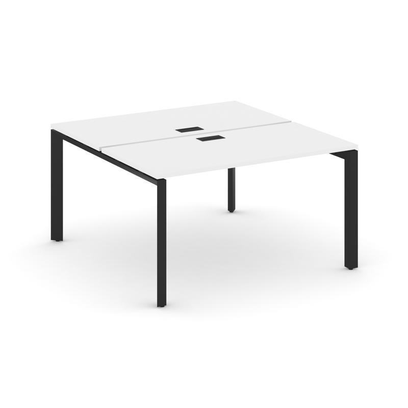 Style Project Рабочая станция двухсторонняя SN-59P.DRS-022 Белый/Металл Черный/Черный Заглушка 1180*