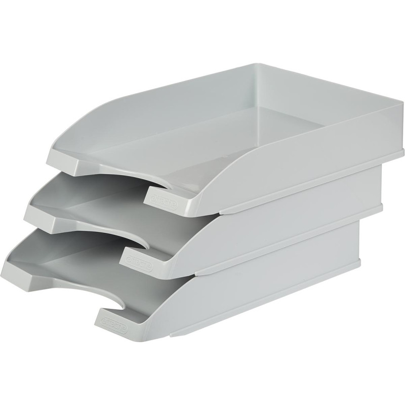 Лоток горизонтальный Attache Line серый 340х255х63мм Лоток горизонтальный Attache Line серый 340х255х63мм