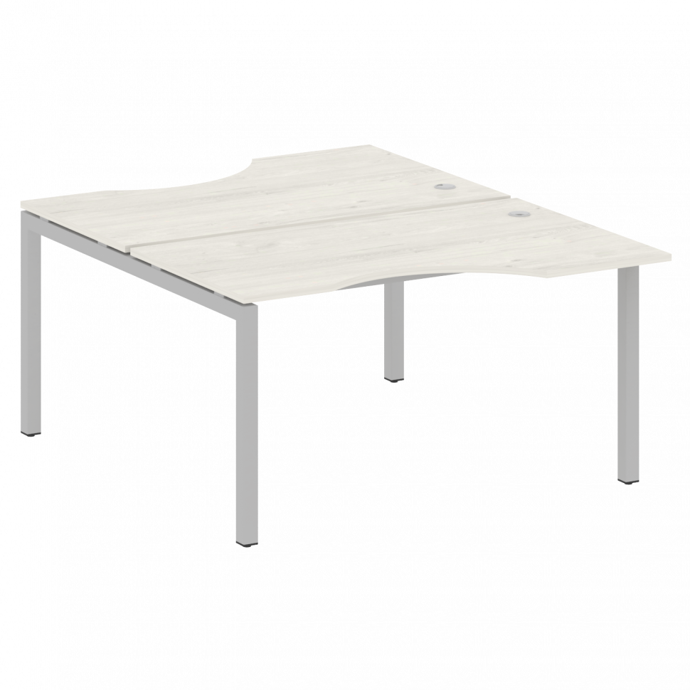 Metal System Quattro Рабочая станция криволинейная на П-образном м/к 50БП.РАС-СА-2.2 Дуб Наварра/Мет Metal System Quattro Рабочая станция криволинейная на П-образном м/к 50БП.РАС-СА-2.2 Дуб Наварра/Мет