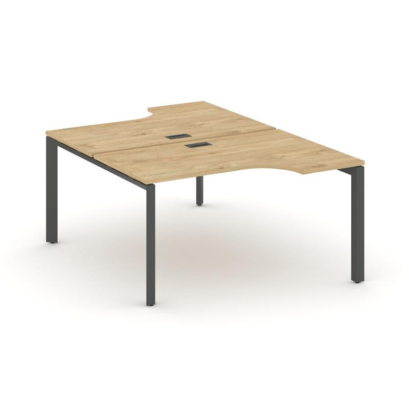 Style Project Рабочая станция эргономичная SN-59P.DRPA-021 Тиквуд Светлый/Металл Антрацит/Черный Заг