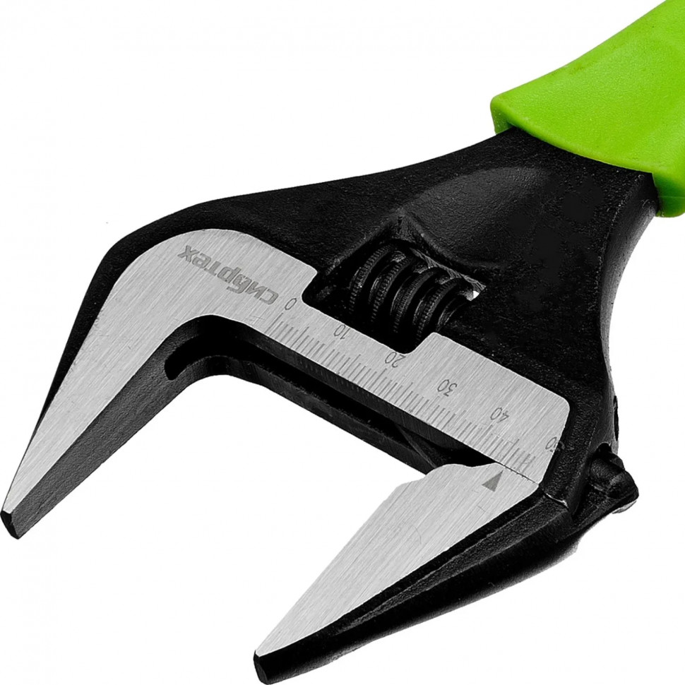 Ключ разводной тонкие губки фосфатированый 250 мм Сибртех 15536