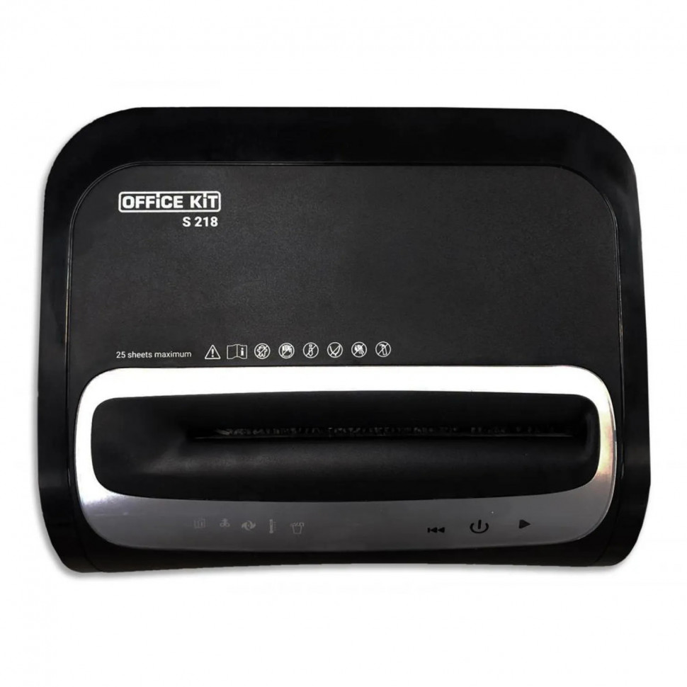 Шредер (уничтожитель) Office Kit S218 (1,9x13), 5 ур.секр., 25лист, 30 л