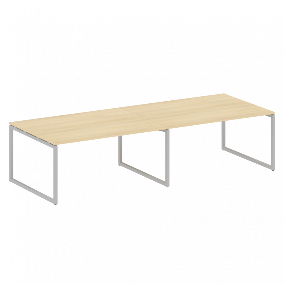 Metal System Quattro Перег. стол (2 столешницы) на О-образном м/к 40БО.ПРГ-2.4 Акация Лорка/Металл С Metal System Quattro Перег. стол (2 столешницы) на О-образном м/к 40БО.ПРГ-2.4 Акация Лорка/Металл С