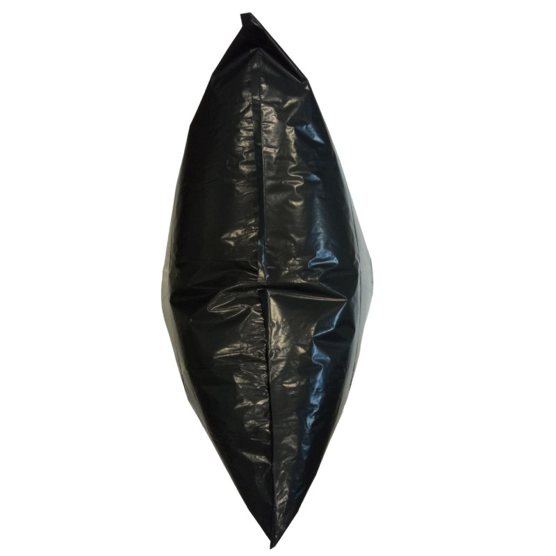 Мешки для мусора ПВД 120л 70х110см 40мкм черные 10шт/рул Элементари