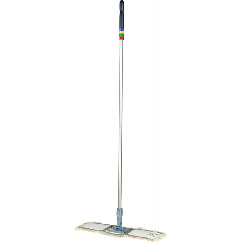 Швабра флаундер д/пола ДастМоп сталь 60х9см c насадкой Vileda 143555