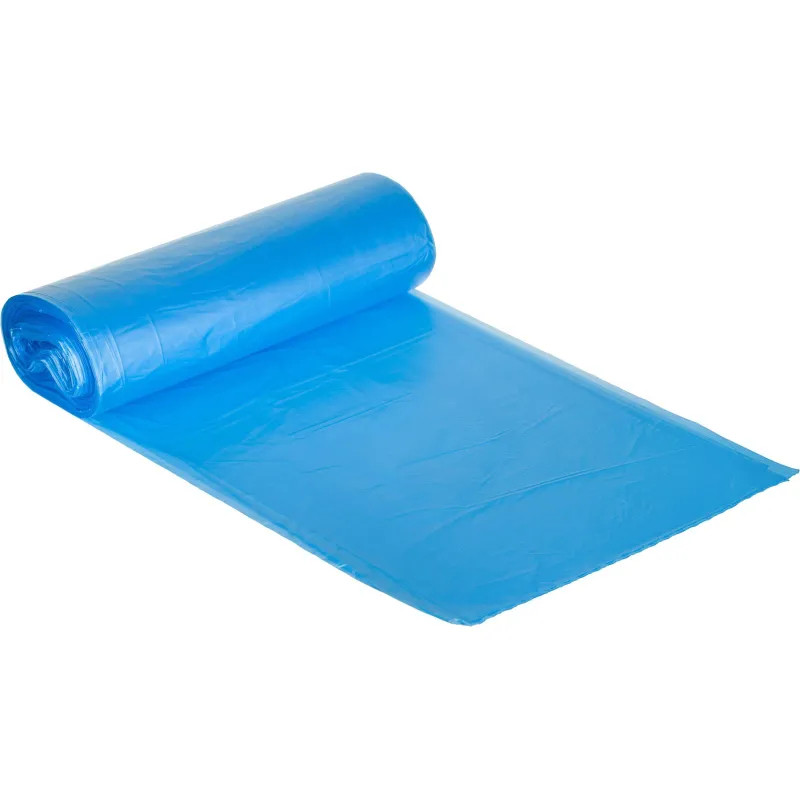 Мешки для мусора ПНД 60л 10мкм 20шт/рул синий 58х68см_СПБ