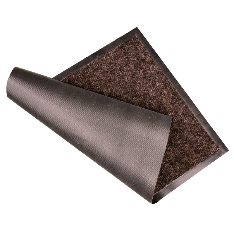 Коврик входной влаговпитывающий 900х1200 мм коричневый