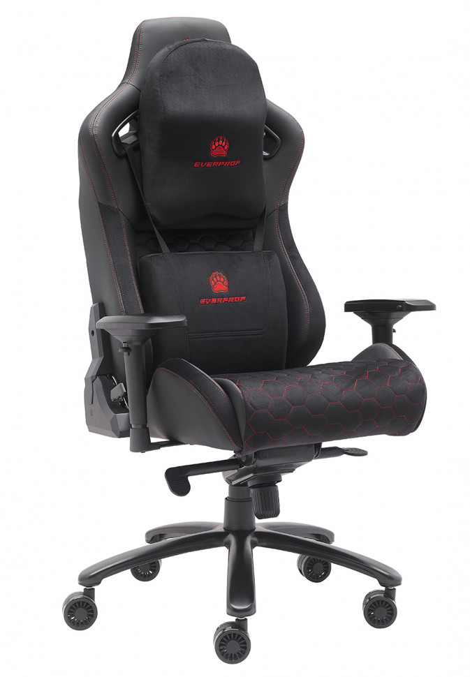 Геймерское кресло Everprof Puma (Пума) Ткань Черный