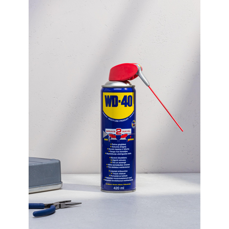 Смазка универсальная WD-40 420 мл умная трубочка (49425)