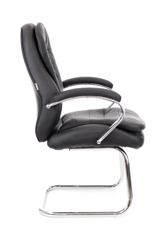 Кресло Everprof Valencia (Валенсия) CF Экокожа Черный