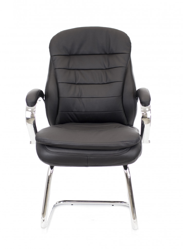 Кресло Everprof Valencia (Валенсия) CF Экокожа Черный