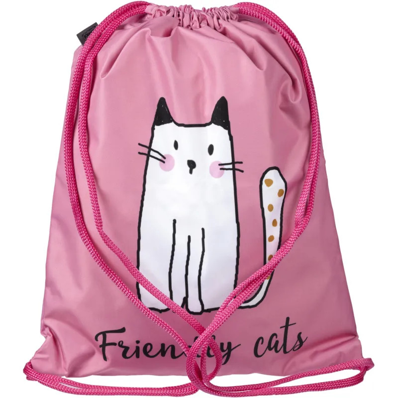 Мешок для обуви Комус Класс Friendly cats 360x470 мм, Мо-26-1