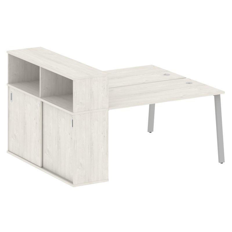 Metal System Рабочая станция с шкафом-купе на А-образном м/к БА.РС-СШК-2.3 Т Дуб Наварра/Металл Серы Metal System Рабочая станция с шкафом-купе на А-образном м/к БА.РС-СШК-2.3 Т Дуб Наварра/Металл Серы