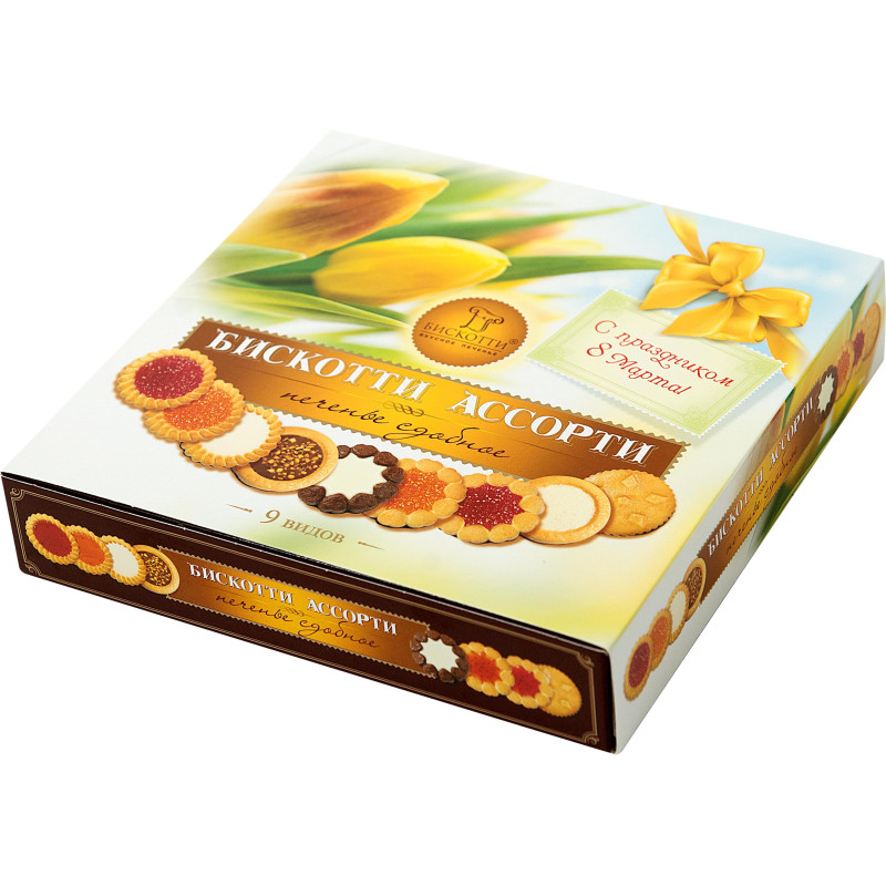 Печенье Бискотти ассорти 345 г