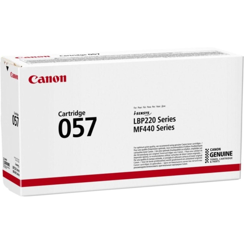 Картридж лазерный Canon 057 BK 3009C002 чер. для MF443dw/MF445dw/LBP223dw
