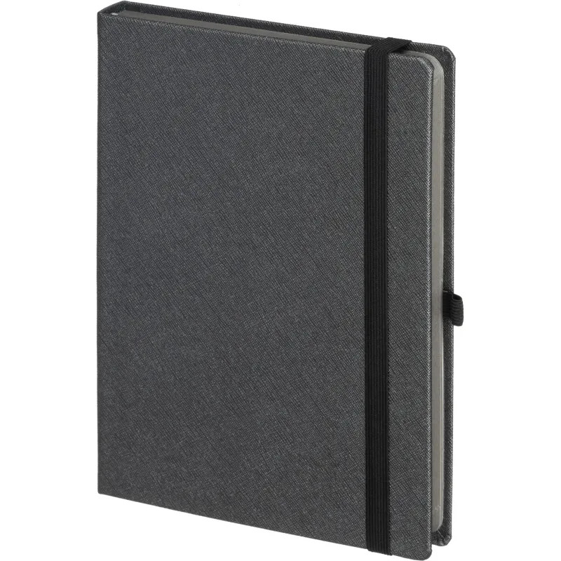 Ежедневник датированный 2026,Attache,сереб./резин./срез,А5,352стр,Рияд Ламе