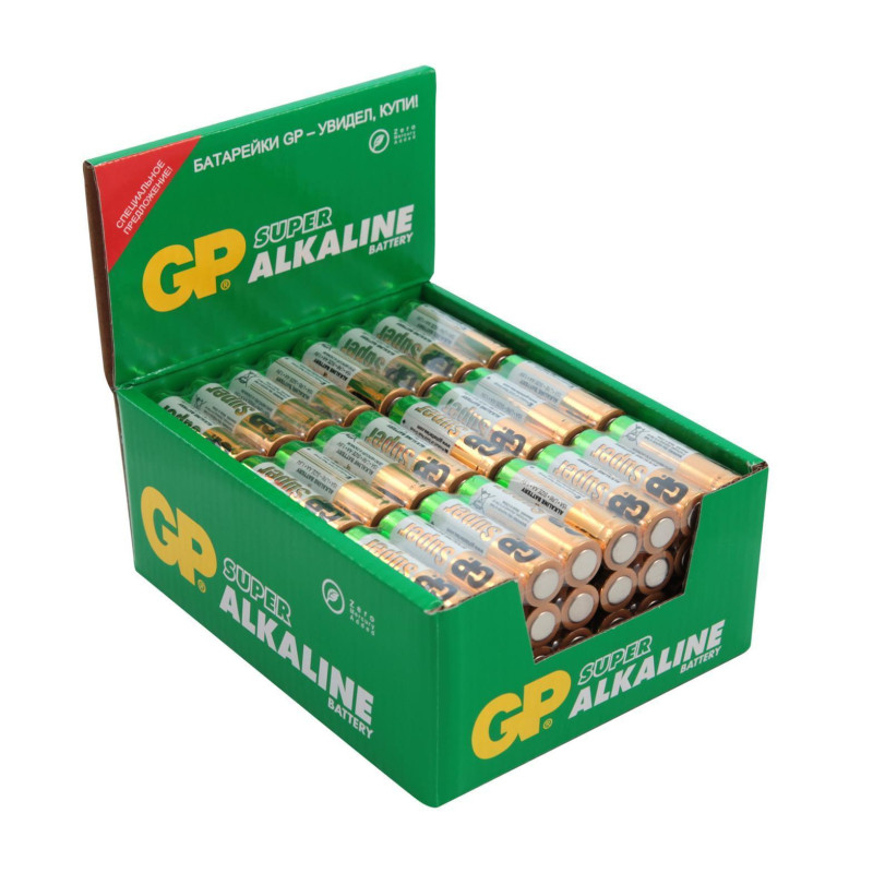 Батарейка GP Super эконом уп.AA/LR6/15A 15ARS-2SB4/15AA21RA-2CRS4 96шт/уп