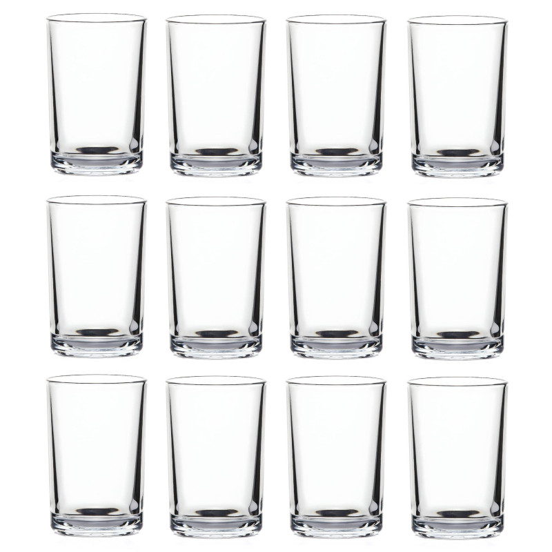 Стакан для чая 250 мл. d=70 мм. h=106 мм. Бейзик 12шт/уп 61168