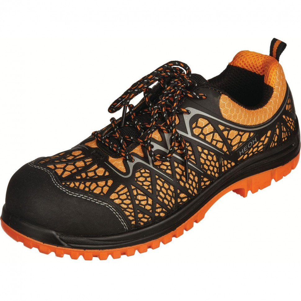 Полуботинки (кроссовки) МИСТРАЛЬ -НЕОН ПУ-ТПУ с ПКП АС (оранж) PT2-C-O р.44