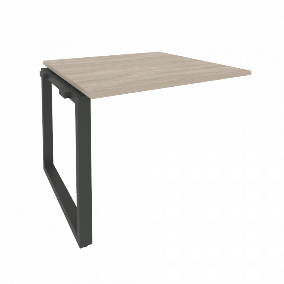 Onix Проходной наборный элемент переговорного стола O.MO-NPRG-1 Дуб Аттик/Металл Антрацит 980*980*75