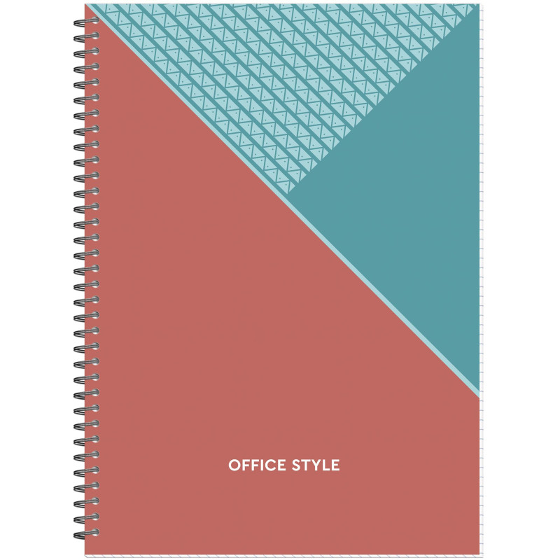 Бизнес-тетрадь А4,96л,обл.карт,греб,кл,Attache Economy,Office Style,бежевая